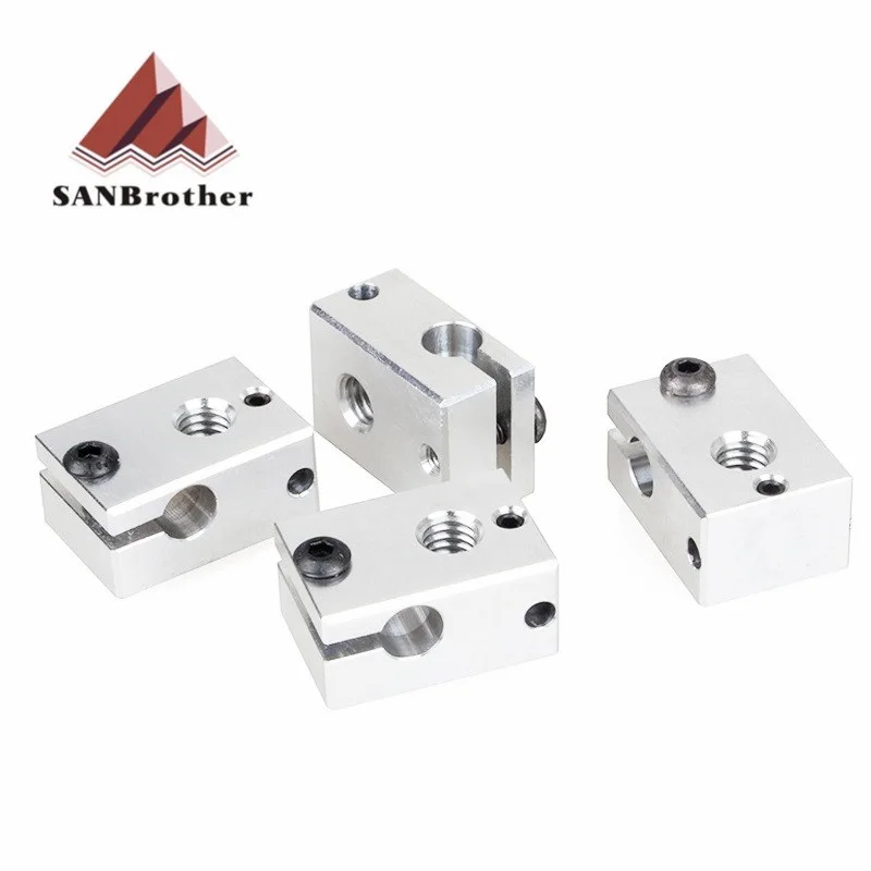 3D طابعة أجزاء جديد E3D V6 سخان كتلة ل استشعار خراطيش PT100 3D طابعة أجزاء جديد E3D V6 سخان كتلة ل استشعار خراطيش PT100