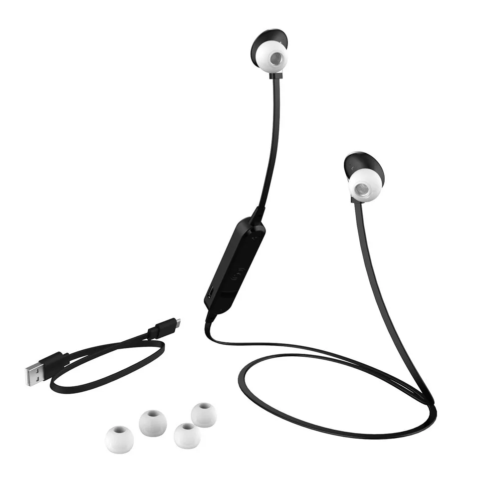 Беспроводные Bluetooth спортивные наушники VOBERRY гарнитура микрофон сабвуфер для Apple