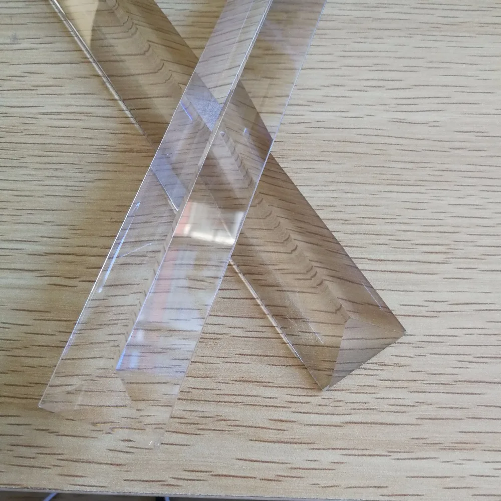 30x250 мм 10 шт. прозрачный кристалл подвесной кулон для освещения кулон 1 отверстие для дома и сада Люстра Орнамент