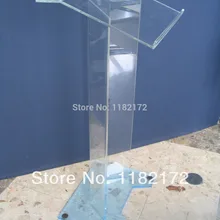 Четкие края акрил подиум кафедрой трибуна, хорошо полируется акриловые трибуна