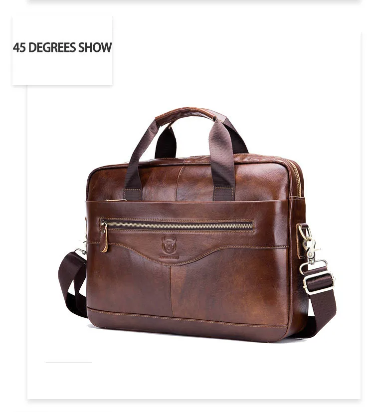 BULLCAPTAIN, модный бренд, деловой мужской портфель, кожаная сумка, повседневная мужская сумка, сумки на плечо