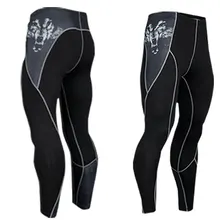 Камуфлированные облегающие штаны беговые колготки Мужской, футбол тренировочные брюки фитнес спортивные Леггинсы мужские спортивные штаны для бега