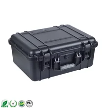 Waterproof Handle Carrying Plastic Hard Tool Case With Foam