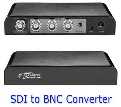 364 SDI в BNC конвертер 1080 P 720 P SD HD 3G-SDI распределить до 2 одновременных SDI выходов конвертер сплиттер