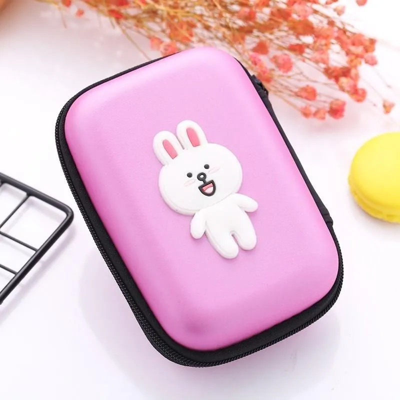 Cute Cartoon Coin Purse Pink Rabbit Design Mini Wallets For Women Girls  Small Kids Wallet Lovely Coi