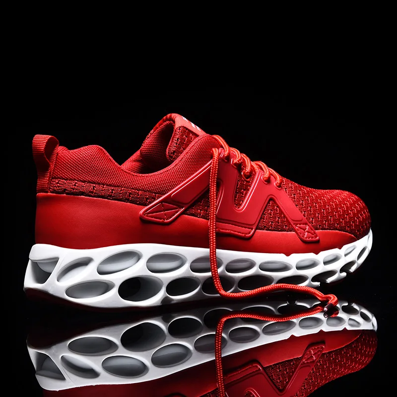red running shoes mens