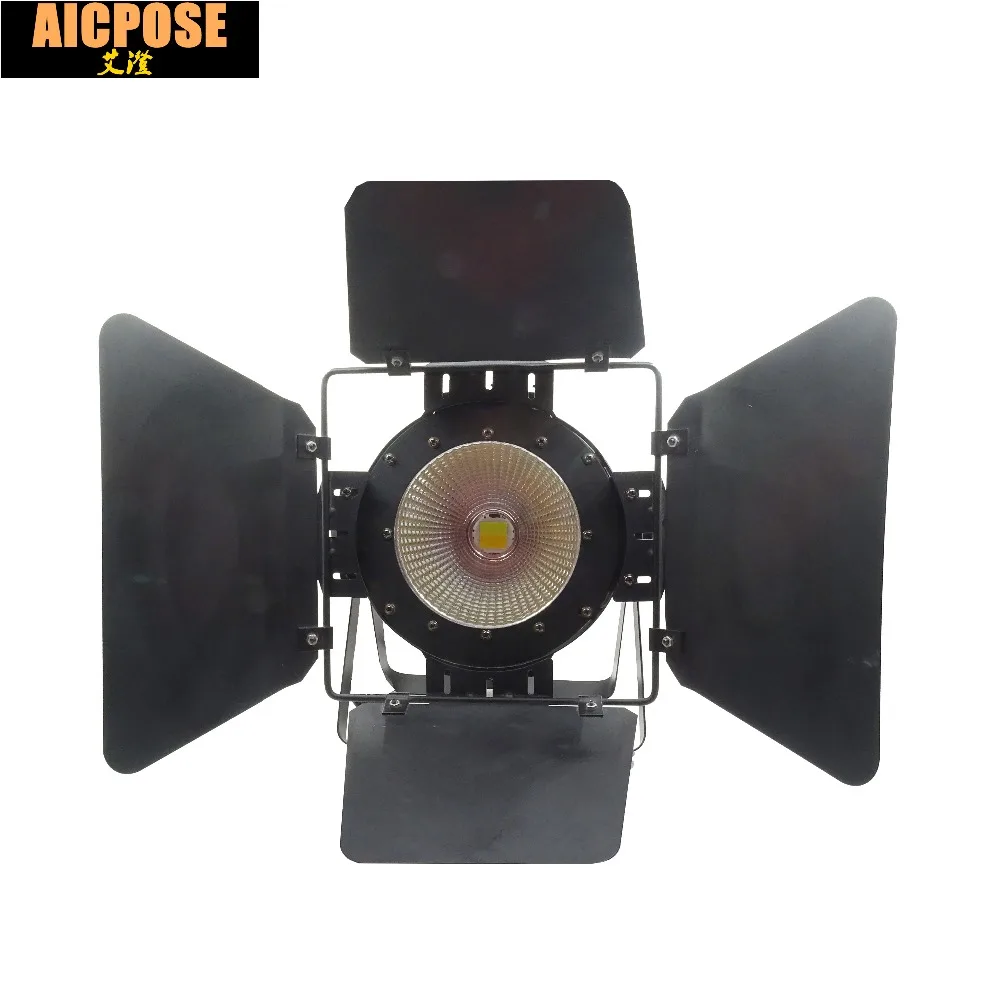 2018 LED Par COB 100W With Barn Door High Power Aluminium Case Stage