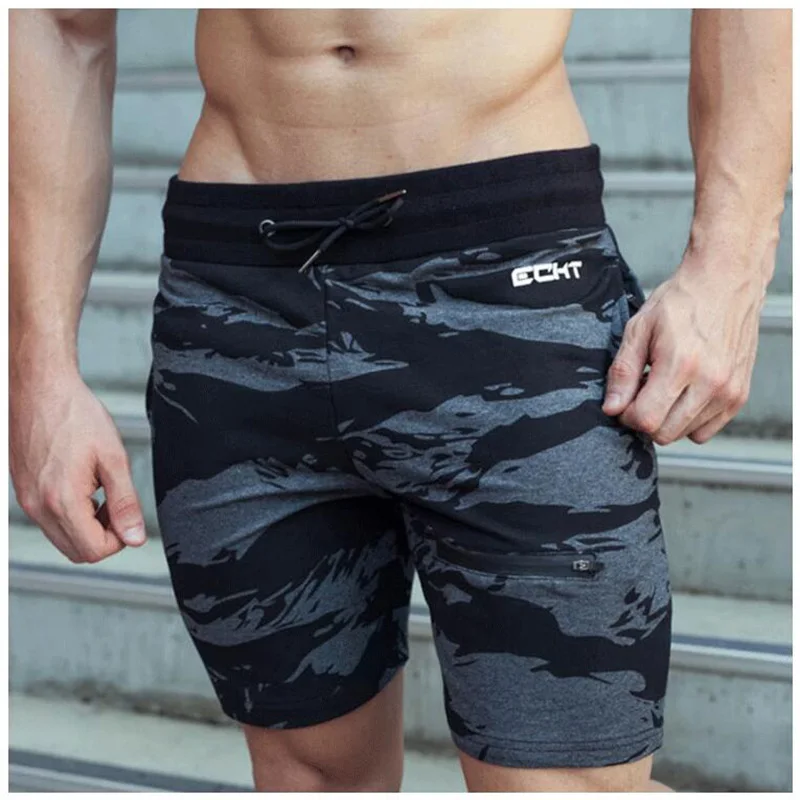 

NEW Camouflage Running Shorts Men Quick Dry Sport Shorts Men Gym Fitness Crossfit Run Jogging Outdoor Short Pants Beach Shorts