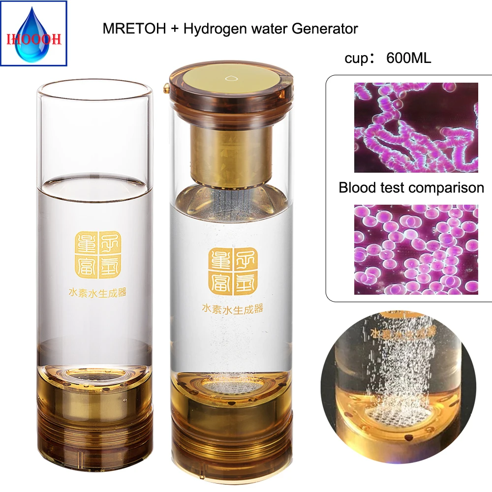 

MRET OH 7.8Hz /Molecular Resonance Effect Technology and Hydrogen rich water generator cup Improve immunity USB 500ML