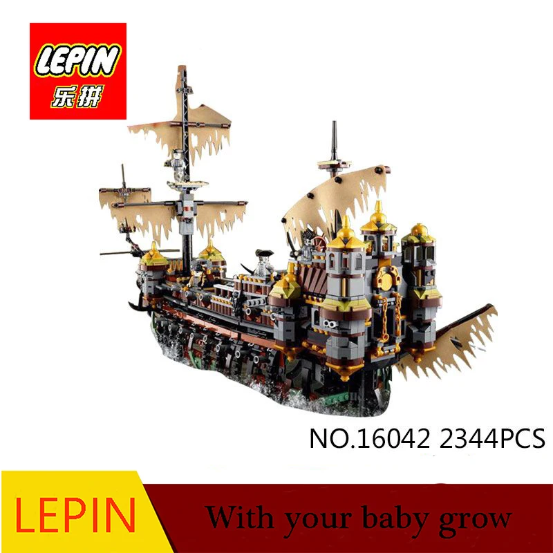 DHL Lepin 16042 2344Pcs Pirate Ship Series The Slient Mary Set Children Educational Building Blocks Bricks Toys Model Gift 71042 DHL Lepin 16042 2344Pcs Pirate Ship Series The Slient Mary Set Children Educational Building Blocks Bricks Toys Model Gift 71042