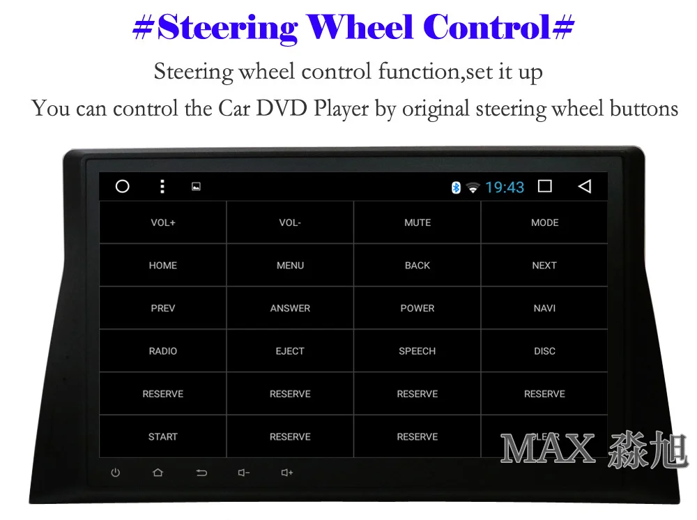 Sale MAX Android 8.1 Car DVD For Honda Accord 8 North American Version Car Radio RDS Bluetooth Call/Music WiFi SWC GPS Free Map 11