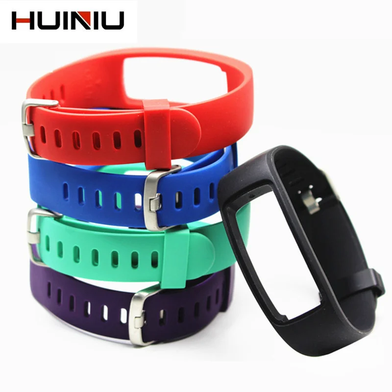 

ID107 HR Plus Strap Smart Bracelet Belts Smart Band Replacement Straps Wristband Silicone BELT 5 Colors For Id107HR Smartband