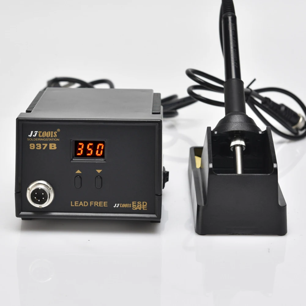 

JF937 220V JF936 upgrade candlestick Desk top electric iron digital display Adjustable Electrical maintenance tools