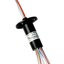 6 проводов 6 проводников капсула миниатюрное скользящее кольцо 240 В переменного тока для монитора роботы LPC-018 серии