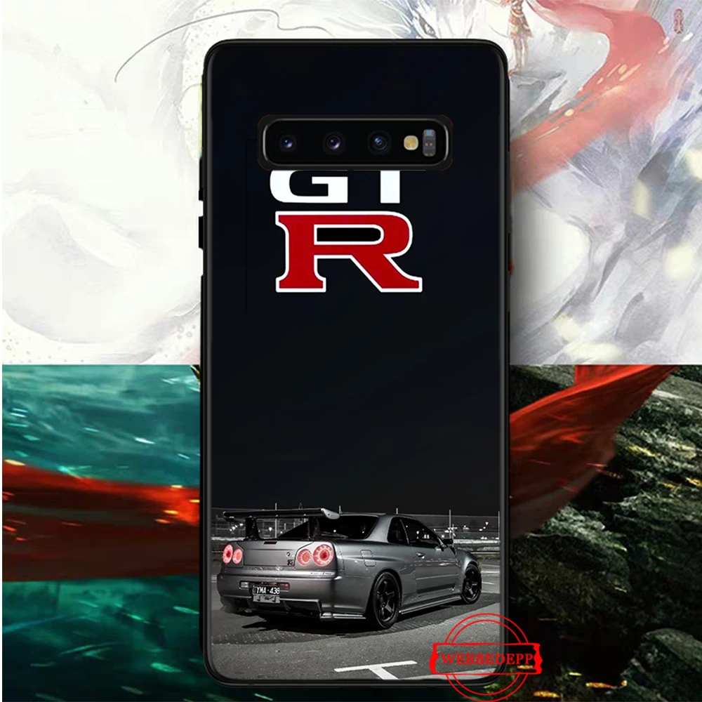 NISSAN GTR силиконовый чехол для samsung S6 край S7 S8 плюс S9 S10 S10e M10 M20 M30 M40 - Цвет: 9