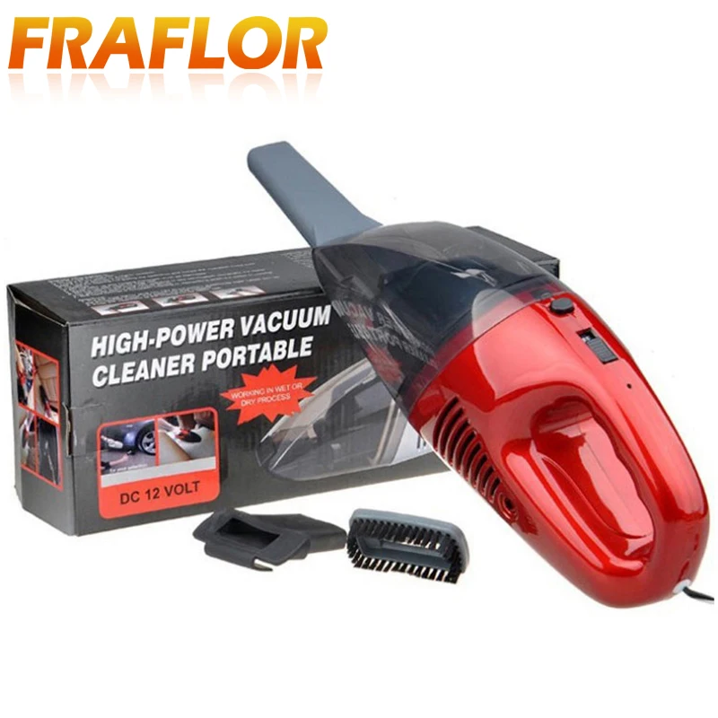 Dry And Wet Portable Car Charger Vacuum Cleaner High power 12V 50W With