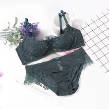 Нижнее белье пуш-ап completi, нижнее белье с кружевами, Прозрачное нижнее белье для женщин, Набор чашек AB conjunto lenceria