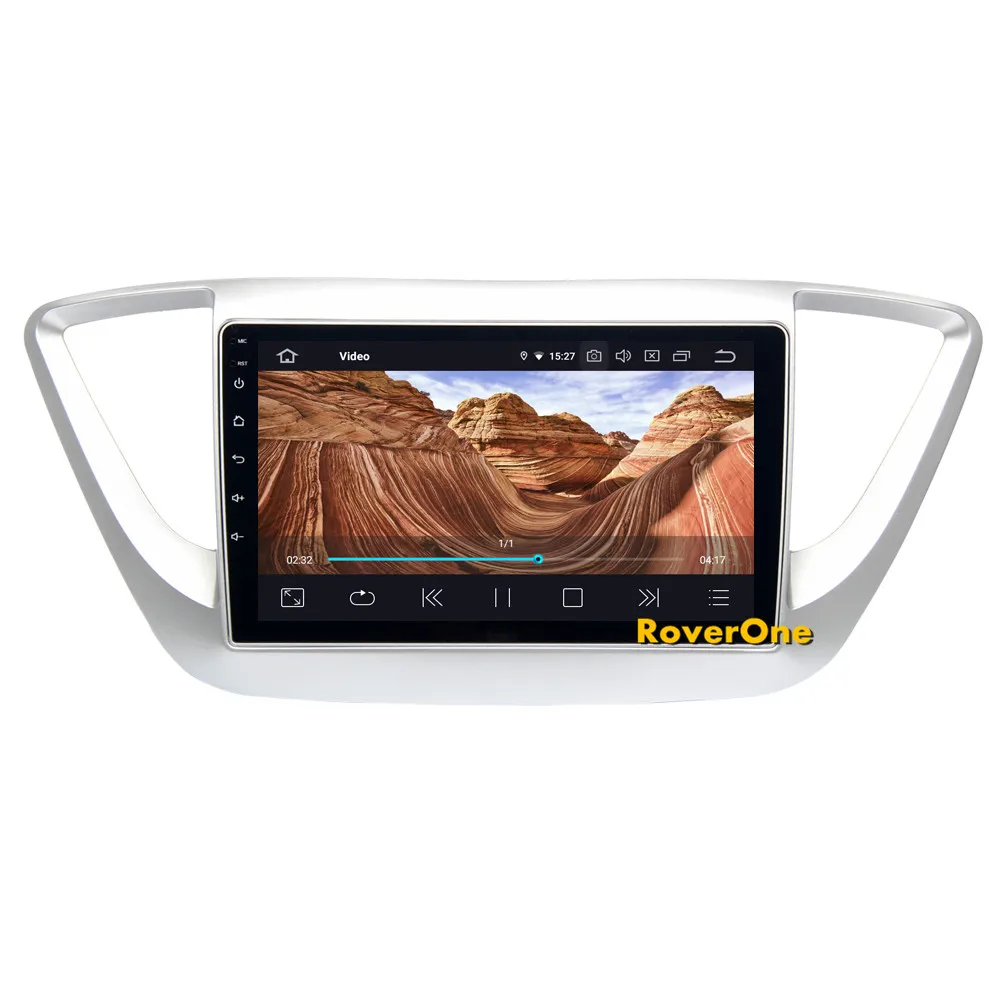 Discount For Hyundai Verna Solaris 2017 Android 9.0 2G+16G Quad Core Autoradio Car Radio Stereo GPS Navigation Multimedia Player NO DVD 10