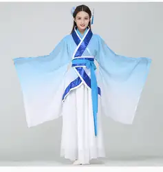 Древнее платье принцессы косплэй костюм Винтаж для женщин китайский стиль танцы одежда для выступлений традиционный Hanfu комплект