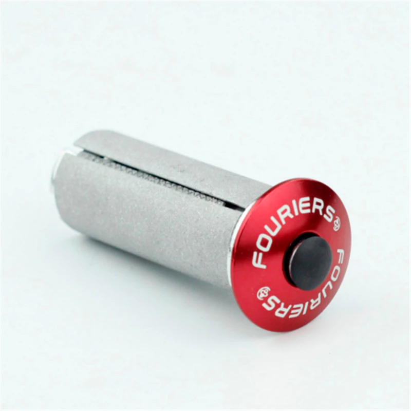 Najtaniej Fouriers stop alluminum zestaw słuchawkowy Expander Plug Stem Top Cap dla 28.6mm 1 1 8 \