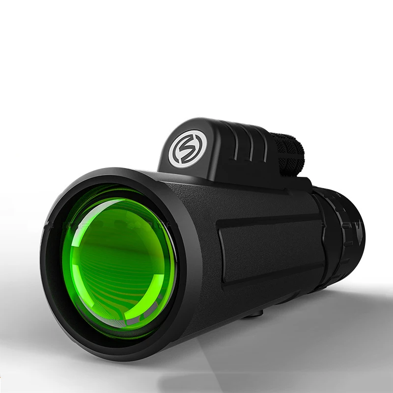 

Free shipping 20mm eyepiece diamete multi-layer coating telescope waterproof black Single-barrel telescope hunting bullet observ