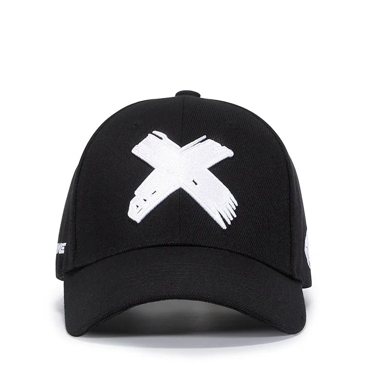 UNIKEVOW высокого качества Бейсболка унисекс спортивные шапки для отдыха X Спортивная Кепка с вышивкой для мужчин и женщин хип-хоп шапки