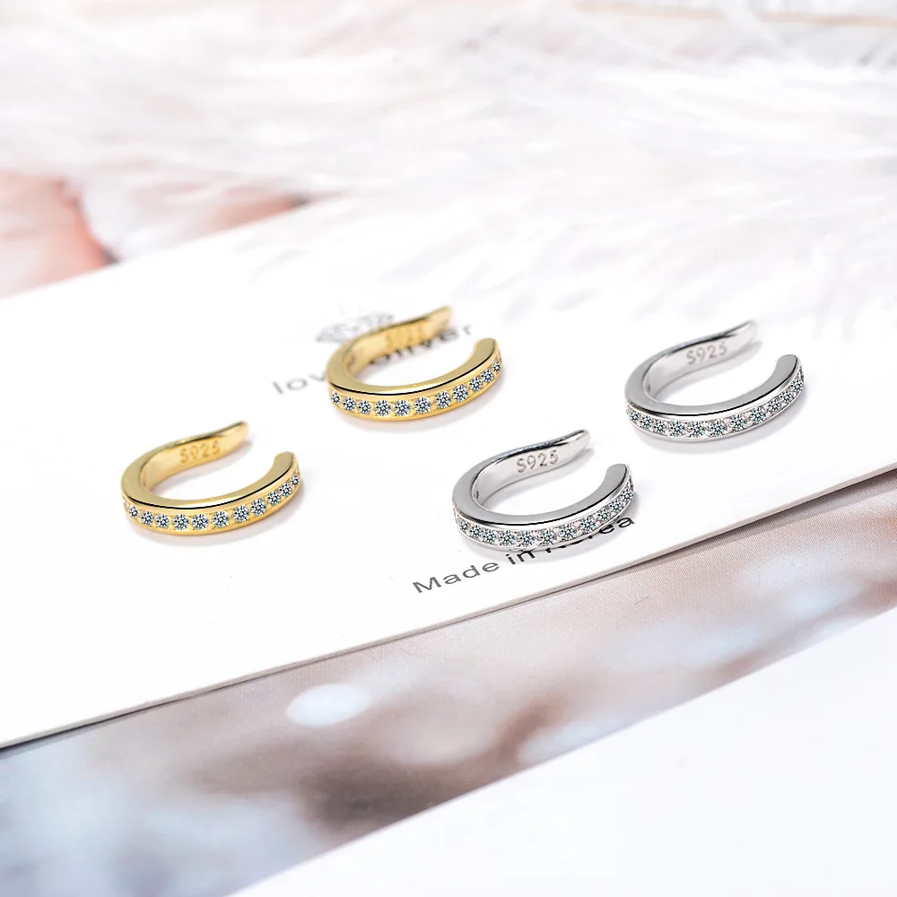 925 sterling silver ear clip  (4)