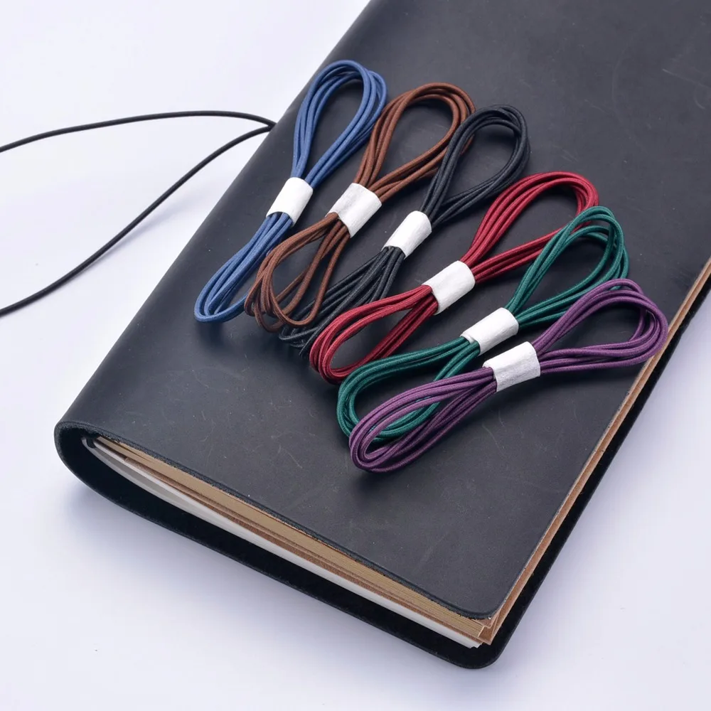 Leather Notebook with Elastic Band