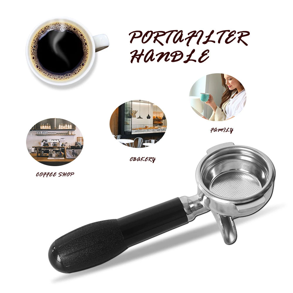 

Coffee Handle Espresso Ground Coffee Powder Filtration Portafilter Filter Stainless Steel Coffee Machine Accessories
