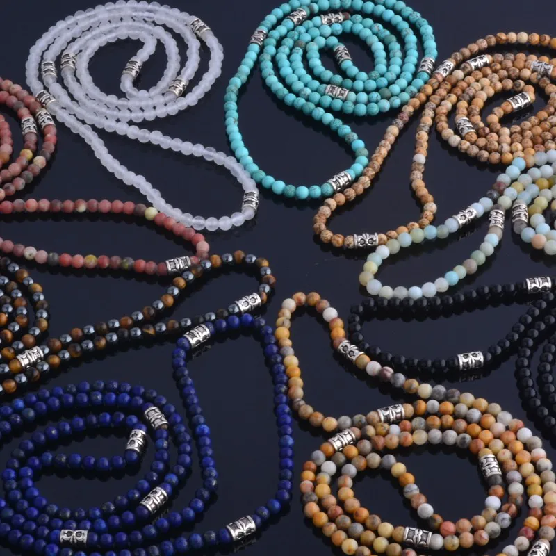 semi precious beads necklace 2