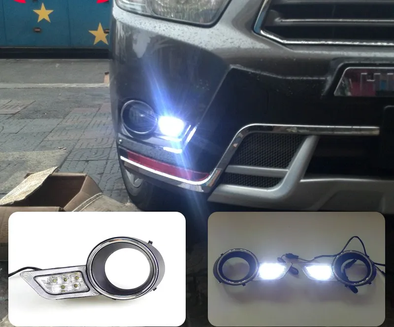 

eOsuns led drl daytime running light for Toyota Highlander 2009-2011 with wireless control