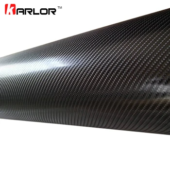 30*152CM Waterproof Car Motorcycle Sticker Car Styling 4D Carbon Fiber Vinyl Wrapping Film Auto Car Accessories Bubble Air Free 1