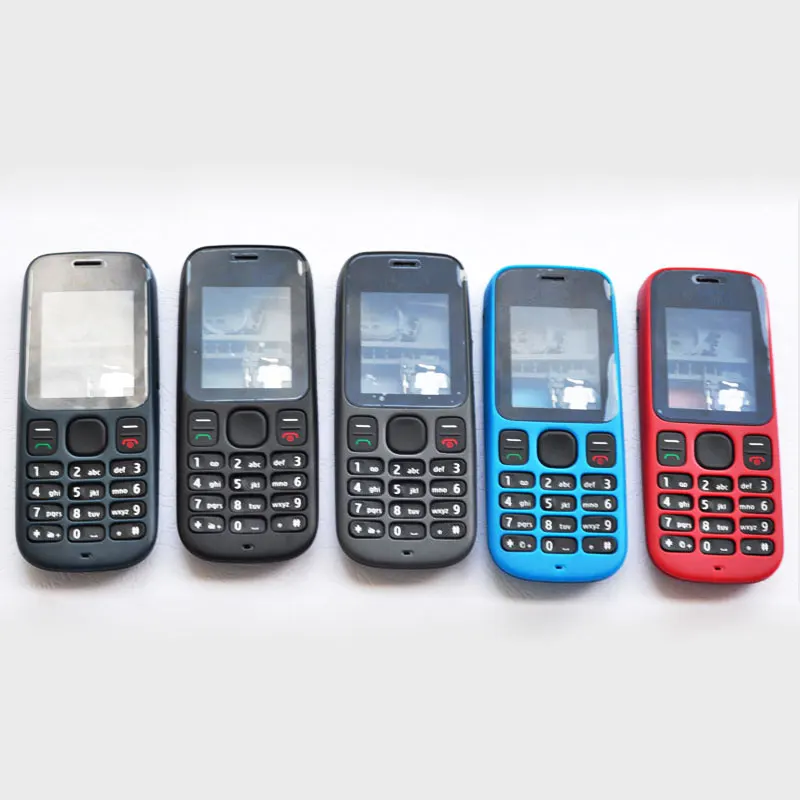 BINYEAE полный корпус для Nokia 101 1010 с ключом доска дисплей стекло + средняя рамка