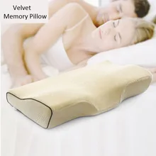 Memory Foam Pillow 4 Colors Orthopedic Pillow Latex Neck Pillow Fiber Slow Rebound Soft Pillow Cervical Health Care 2019 New