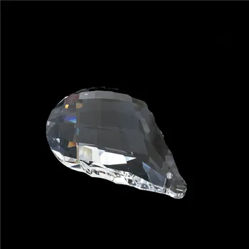 

76mm Crystal Clear Cucurbit Shape Decorative Pendants Glass Design Pendant For Necklace/Curtain Parts