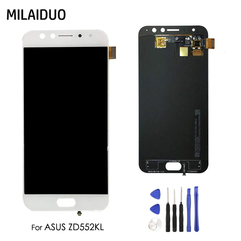 ЖК дисплей для ASUS ZenFone 4 Selfie Pro ZD552KL сенсорный экран дигитайзер стекло сборка