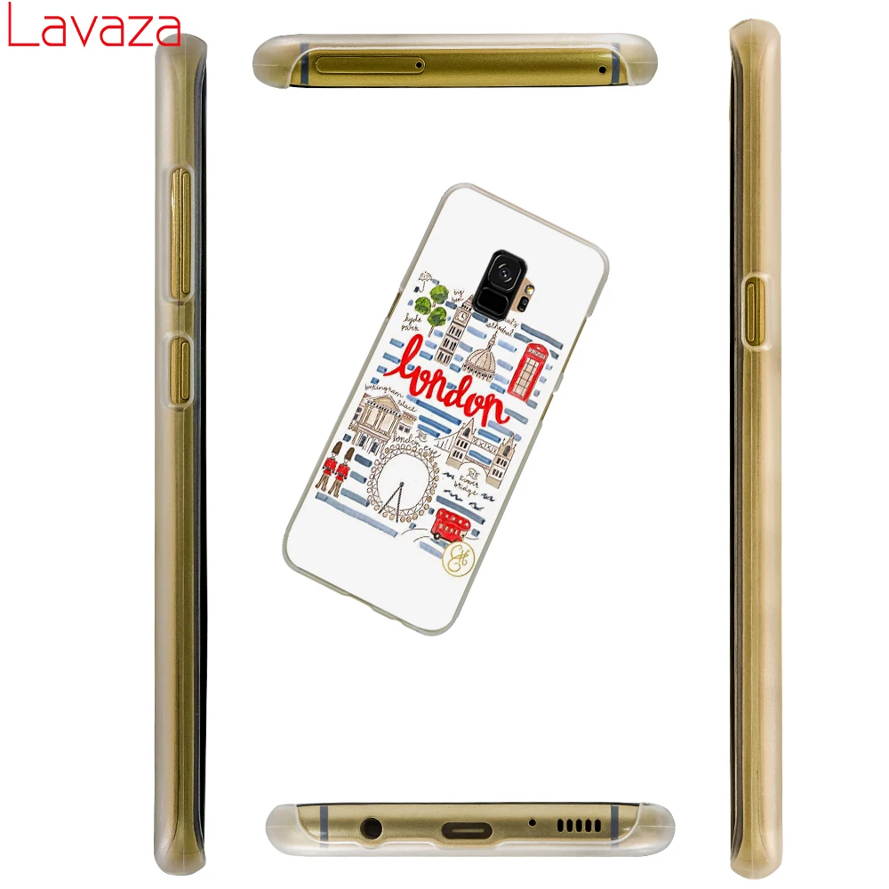 Твердый чехол для телефона Lavaza London Bus England Samsung Galaxy A10 A30 A40 A50 A70 M10 M20