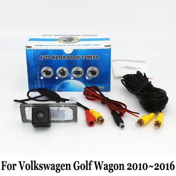 

For Volkswagen Golf Wagon / Estate / Variant 2010~2016 / Wire Or Wireless / HD Wide Lens Angle CCD Night Vision Rear View Camera