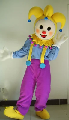 

Clown Mascot Costume Cartoon Theme Anime Cosplay Costumes Carnival Birthday Mascotte Fancy DRESS Funny Colorful