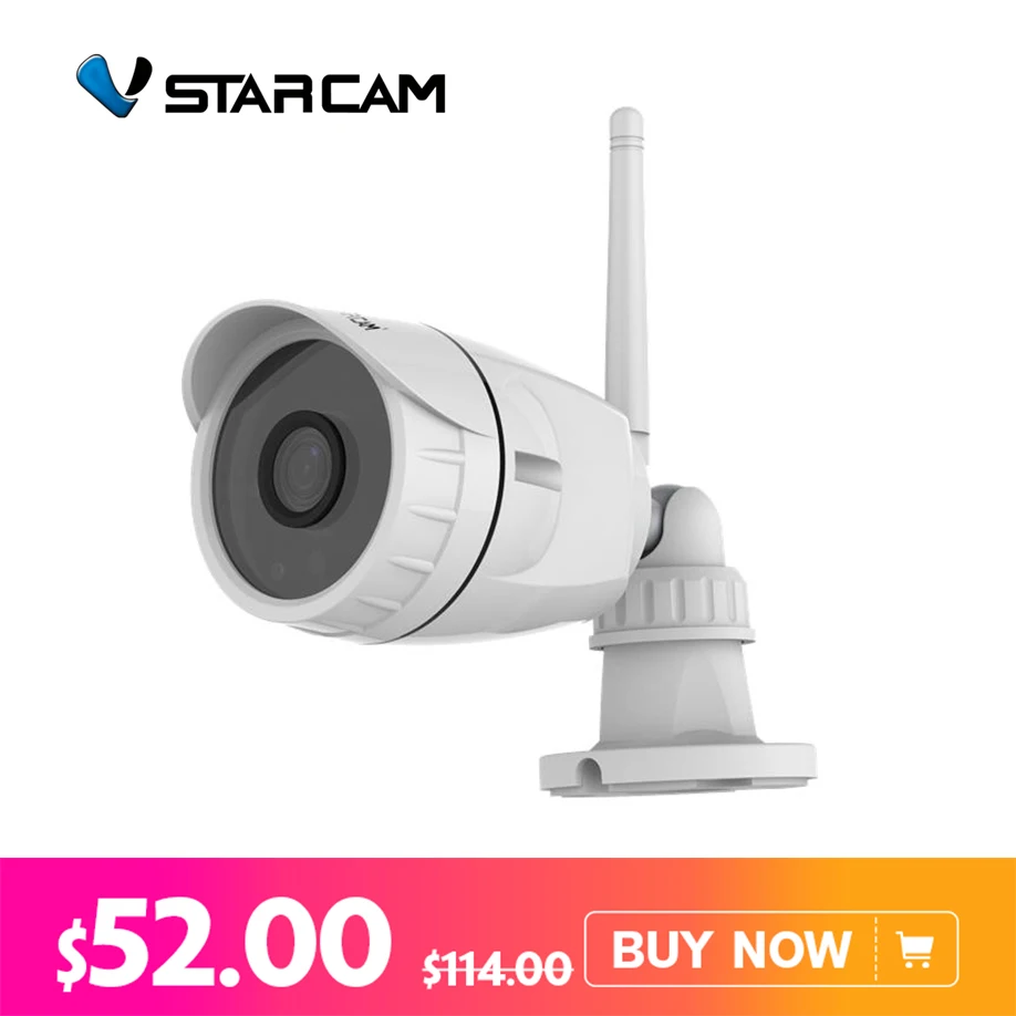 

VStarcam C17S 1080P IP Camera Waterproof Motion Detetion Remote View Network Camera Baby Monitor Video Cameras Support 128GB