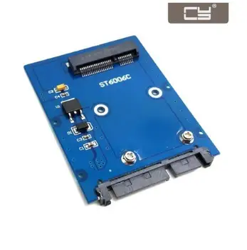 

CY Slim Type Mini PCI-E mSATA SSD to 2.5" SATA 3.0 22pin HDD Adapter Hard Disk PCBA