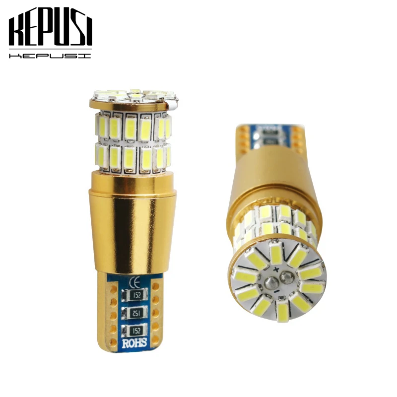 2PCS T10 W5W 194 5W Canbus LED car parking Light clearance lights For