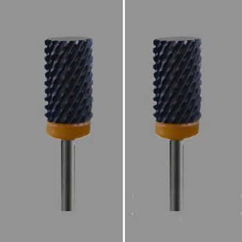 

Black Ceramic Nail Drill Bit-4Pcs/Lot - Lager Barrel Bit - (1079.066)
