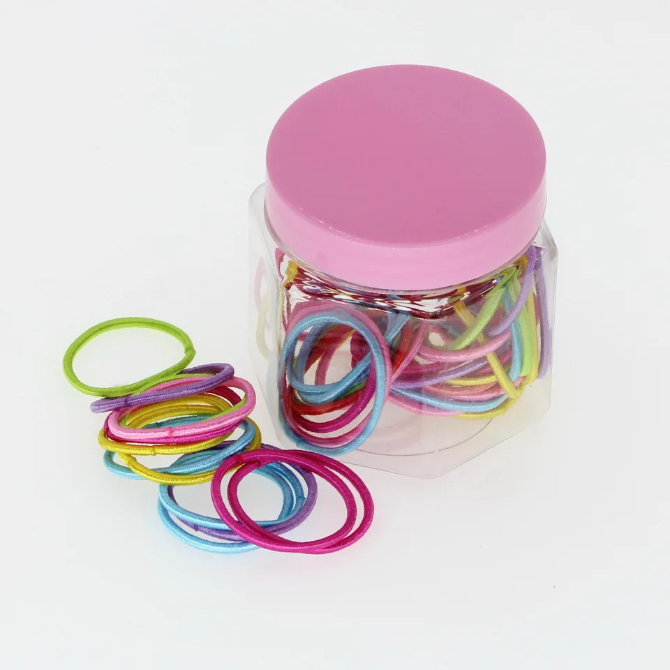

isnice Chindren Gum for Hair,small hair ties for girls Gift Box hair accessories headband Rubber bands for kids hair elastics