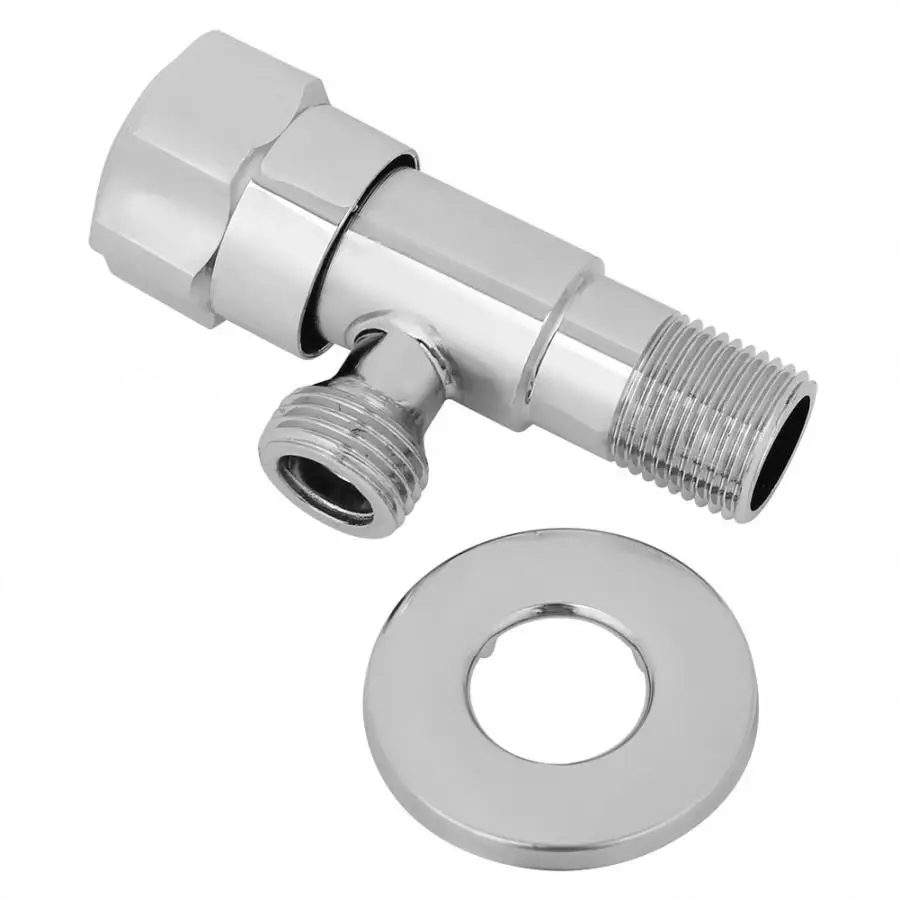 Водяной запорный клапан для ванной комнаты кухонный кран угловой клапан G1/" Электрический магнитный клапан