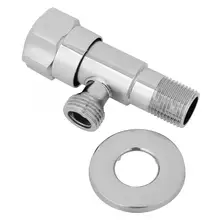 Водяной запорный клапан для ванной комнаты кухонный кран угловой клапан G1/" Электрический магнитный клапан