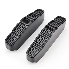 2 шт. для джип Ренегат под сиденьем напольные АС обогреватель Кондиционер воздуховодов вентиляционных Обложка Гриль outlet защитные