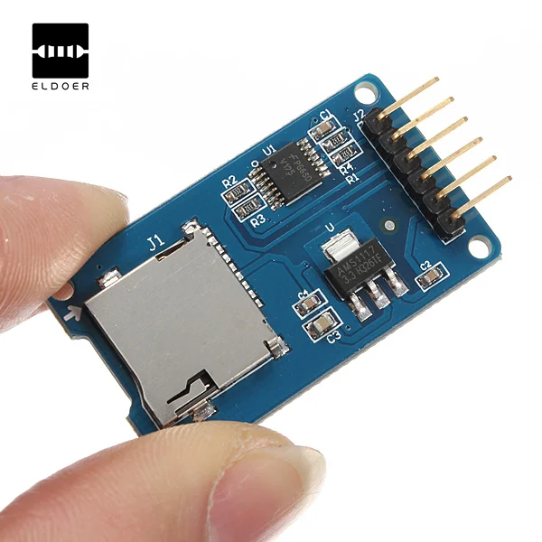 Микро TF карта защитный модуль памяти SPI микро адаптер для Arduino Новый