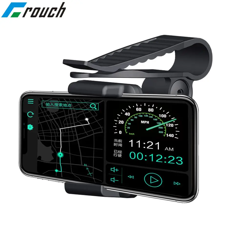  Universal Auto Sonnenblende Phone Halter-standplatz Für Samsung Für iPhone Handy GPS PDA MP4 Kamera