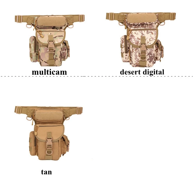 Многофункциональная тактическая набедренная сумка, Регулируемая Военная охотничья сумка для ног, сумка для ног, для кемпинга, велоспорта, поясная сумка для ног